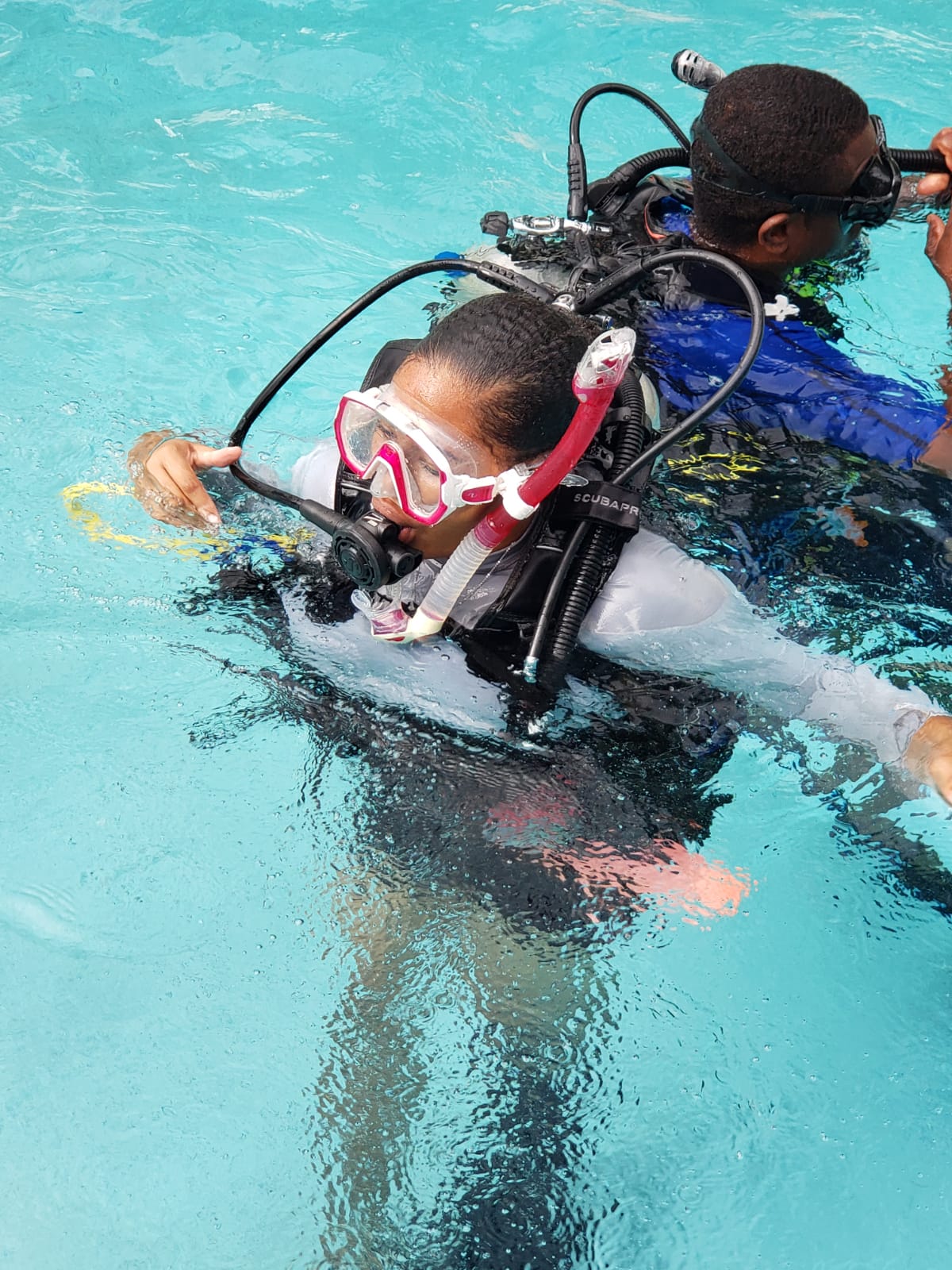Dive training